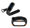 Pasek / opaska silikonowa do smart band Xiaomi Mi Band 5 / 6 / 7 kremowy (11)