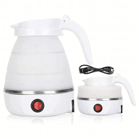 Czajnik elektryczny turystyczny składany 600 ml 600W RC-K-732 biały