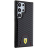 Oryginalne Etui FERRARI hardcase Carbon Stitched Bottom FEHCS24LN3PUK do Samsung Galaxy  S24 Ultra Czarny
