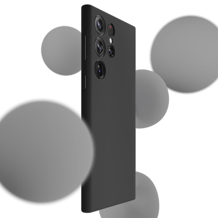 3MK SILICONE CASE SAMSUNG S24 ULTRA BLACK