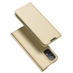 Dux Ducis Skin Pro Holster Cover Flip Cover for Samsung Galaxy A73 gold