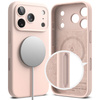 RINGKE SILICONE MAGNETIC MAGSAFE IPHONE 17 PRO MAX PINK SAND