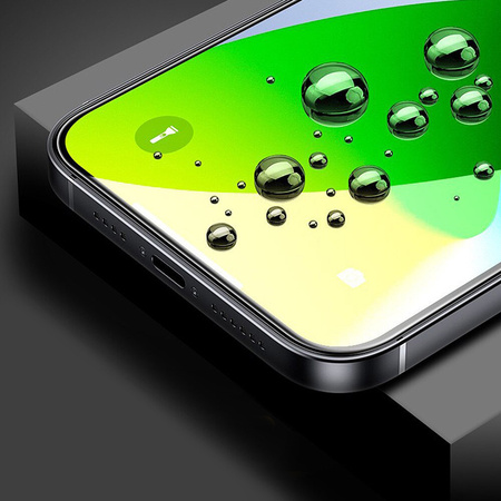 Hartowane szkło HARD CERAMIC do SAMSUNG GALAXY S23 CZARNE (with fingerprint unlock)