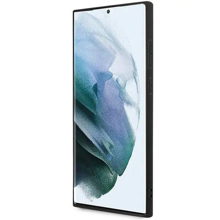 Guess 4G Big Metal Logo - Etui Samsung Galaxy S23 Ultra (brązowy)