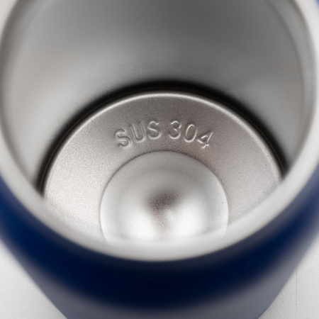 Butelka / bidon na wodę metal z uchwytem kompatybilnym z Magsafe 750ml niebieski