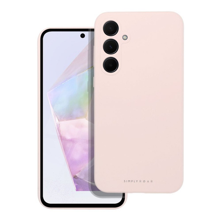 Futerał Roar Cloud-Skin - do Samsung Galaxy A35 5G Jasnoróżowy