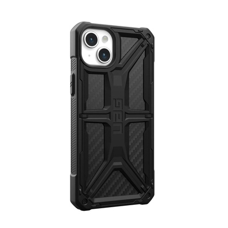 UAG Monarch - protective case for iPhone 15 Plus (carbon fiber)
