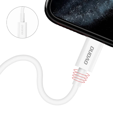 Dudao L6X USB-C - Lightning PD 20W 1m Kabel - Weiß