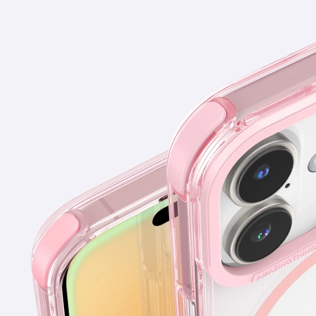 AmazingThing Omni Mag Case für iPhone 16 Plus – Dunkelrosa