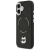 Karl Lagerfeld Choupette Pin MagSafe Case für iPhone 17 - Schwarz
