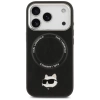 Etui Karl Lagerfeld Choupette Pin MagSafe do iPhone 17 Pro - czarne