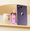 Joyroom Mini-Powerbank 10000 mAh Colourful Series 22,5 W mit 2 integrierten USB-C- und Lightning -Kabeln rosa (JR-L012)
