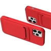 Card Case Silicone Wallet Case with Card Slot Documents for Xiaomi Redmi 10X 4G / Xiaomi Redmi Note 9 Burgundy