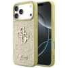 Guess Fixed Glitter Big 4G case for iPhone 17 Pro Max - gold