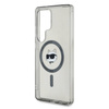 Etui Karl Lagerfeld Button Choupette Head Printed Logo MagSafe Samsung Galaxy S25 Ultra czarny