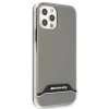 Etui AMG Electroplate Black&White na iPhone 12 / 12 Pro - przezroczyste