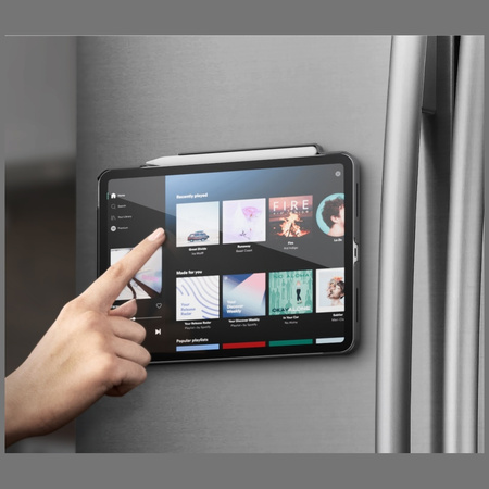 Etui UNIQ Rovus Snapmount Magnetic 360 Rotating Detachable do iPad Air 11" (M2/M3) / iPad Air 10.9" (2022/2020) granatowy