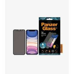 Tempered Glass IPHONE 11 / XR PanzerGlass E2E Super+ Case Friendly Privacy black