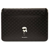 Karl Lagerfeld wsuwka KLCS16SAKHPKK 16” czarna Sleeve Mono Saffiano Ikonik