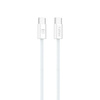 KABEL T-PHOX CC15 SERIES USB-C/USB-C 60W 3A 1M WHITE