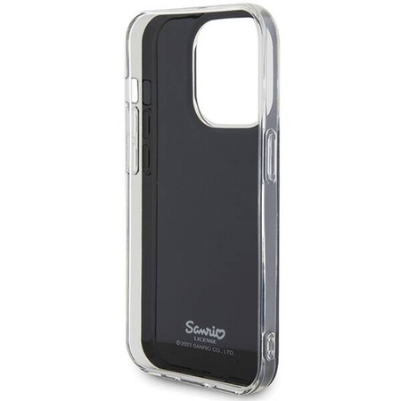 Hello Kitty IML Kitty Face case for iPhone 15 Pro Max - black