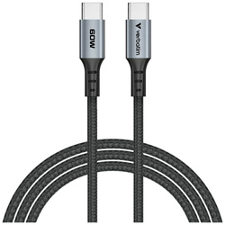 Kabel Verbatim Sync & Charge USB-C do    USB-C QC PD 60W 120cm czarny 31845