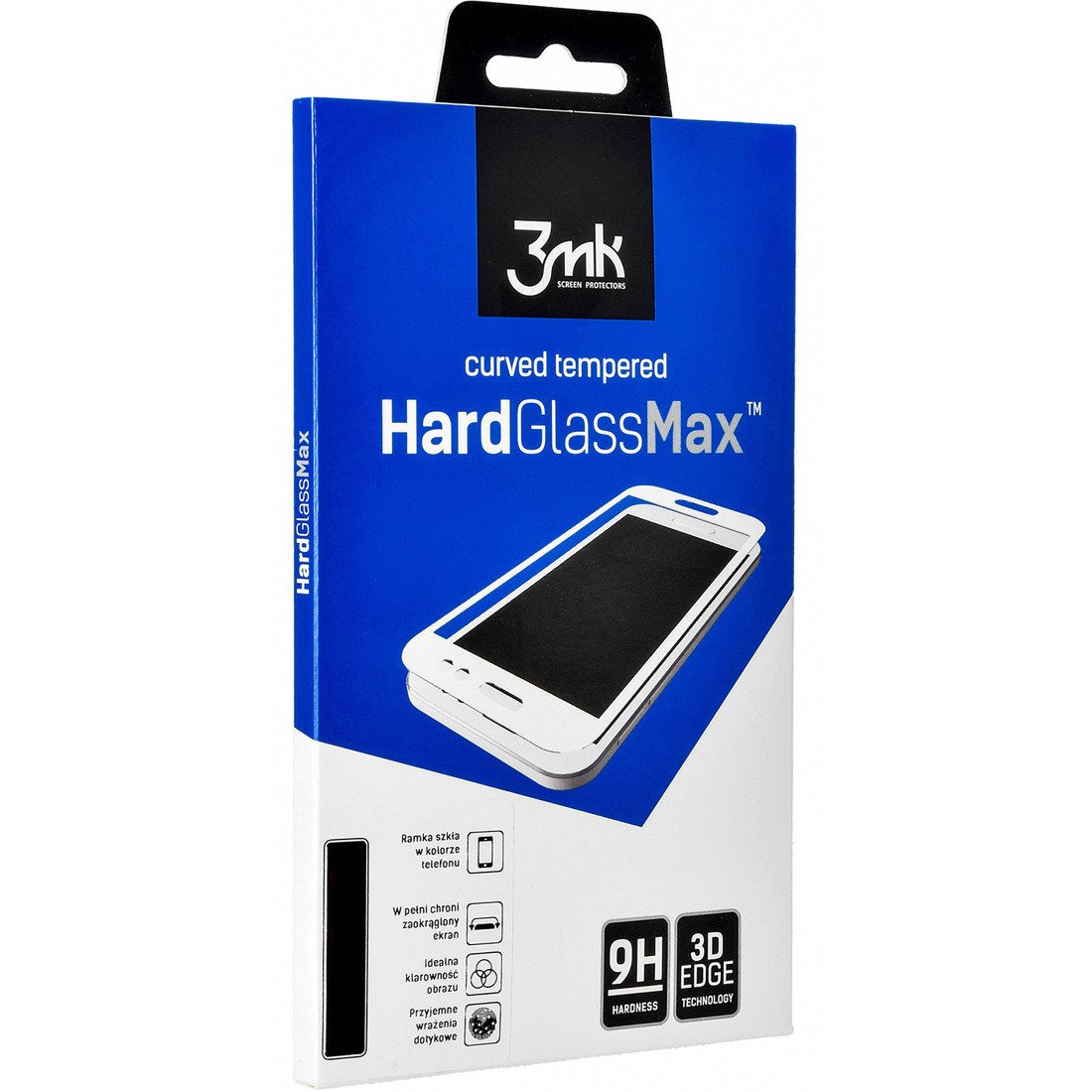 3MK HardGlass Max New Sam G975 S10 Plus czarny/black, FullScreen Glass Sensor-Dot