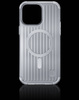Kingxbar PQY Go Out Series Magnethülle für iPhone 14 Plus MagSafe Silber