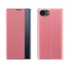 New Sleep Case iPhone 16e Flip Cover mit Ständer - Rosa