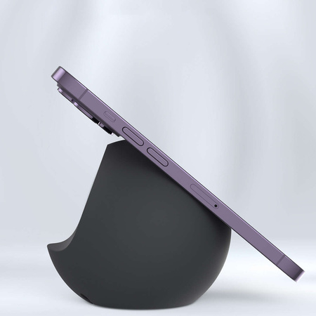 MagSafe Induktiver Ladeständer für iPhone und Apple Watch Ladeständer Choetech Handyhalter Ständer Weiß Rosa
