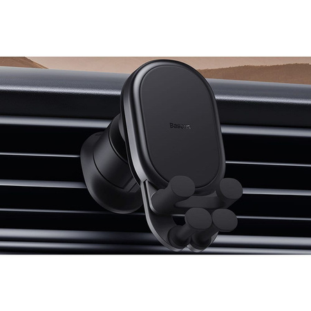 Baseus Stable Gravitational Wireless Charging Car Mount Pro 15W (black)