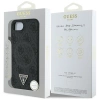 Guess 4G Ring Triangle Logo MagSafe Case für iPhone 16e - Schwarz