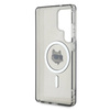 Etui Karl Lagerfeld Button Choupette Head Printed Logo MagSafe Samsung Galaxy S25 Ultra czarny
