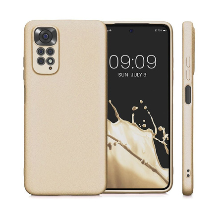 Futerał METALLIC do XIAOMI Redmi NOTE 14 4G złoty