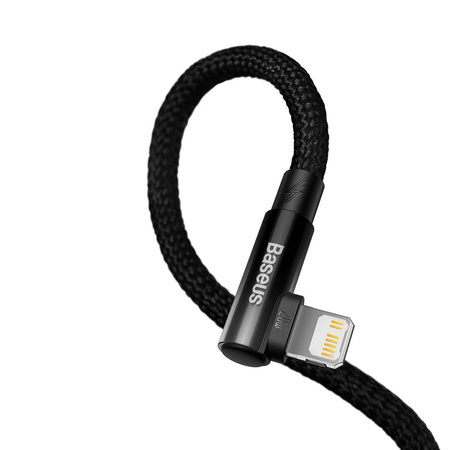 Baseus MVP 2 Elbow-shaped Fast Charging Data Cable Type-C to iP 20W 1m Black