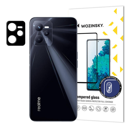 Wozinsky Full Camera Glass szkło hartowane 9H na cały aparat kamerę Realme C35