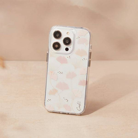 UNIQ etui Coehl Meadow iPhone 14 Pro Max 6,7" różowy/spring pink
