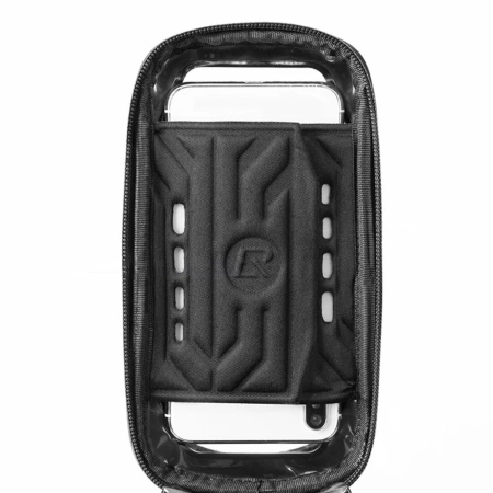 Rockbros B68 Fahrradtasche für gepanzerten Rahmen mit Handytasche und Abdeckung 1,7 l – Schwarz