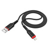 HOCO kabel USB do iPhone Lightning 8-pin 2,4A VICTORY X59 1 m czarny