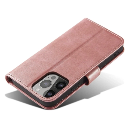 Magnet Case mit Klappe für Samsung Galaxy A36 - rosa