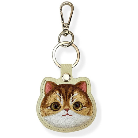 Etui na lokalizator / brelok Nimmy Big   Eyed Pet 2.0 Cat khaki