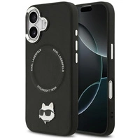 Karl Lagerfeld Choupette Pin MagSafe Case für iPhone 17 - Schwarz