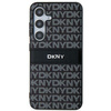 DKNY DKHCS24MPRTHSLK S24+ S926 czarny/black hardcase Leather Mono Stripe & Metal Logo