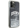 DKNY DKHCP12MLBNAEK iPhone 12 Pro/12 6.1" czarny/black hardcase Liquid Glitter Big Logo