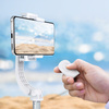 Zestaw / uchwyt selfie z pilotem na bluetooth tripod GIMBAL stabilizator biały SSTR-L08