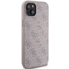 Oryginalne Etui GUESS Hardcase GUHMP14SG4GFRP do iPhone 14 (Kompatybilny z Magsafe / 4G Ring classic logo / różowy)
