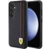 Oryginalne Etui FERRARI hardcase Carbon Printed Line FEHCS24MN3DUR do Samsung Galaxy S24 Plus Czarny