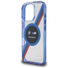 Oryginalne Etui BMW Motosport IML Circle MagSafe BMHMP16X23HTPUT do Iphone 16 Pro Max Przezroczysty