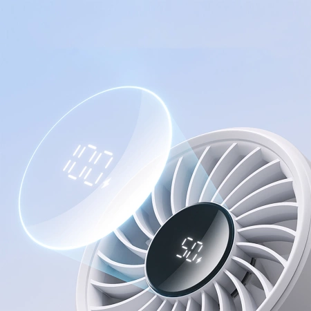 Jisulife Handventilator Life7 3600mAh Tragbarer USB-Ventilator - Grau