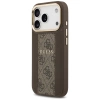 Guess 4G Stripe MagSafe Hülle für iPhone 17 Pro - Braun
